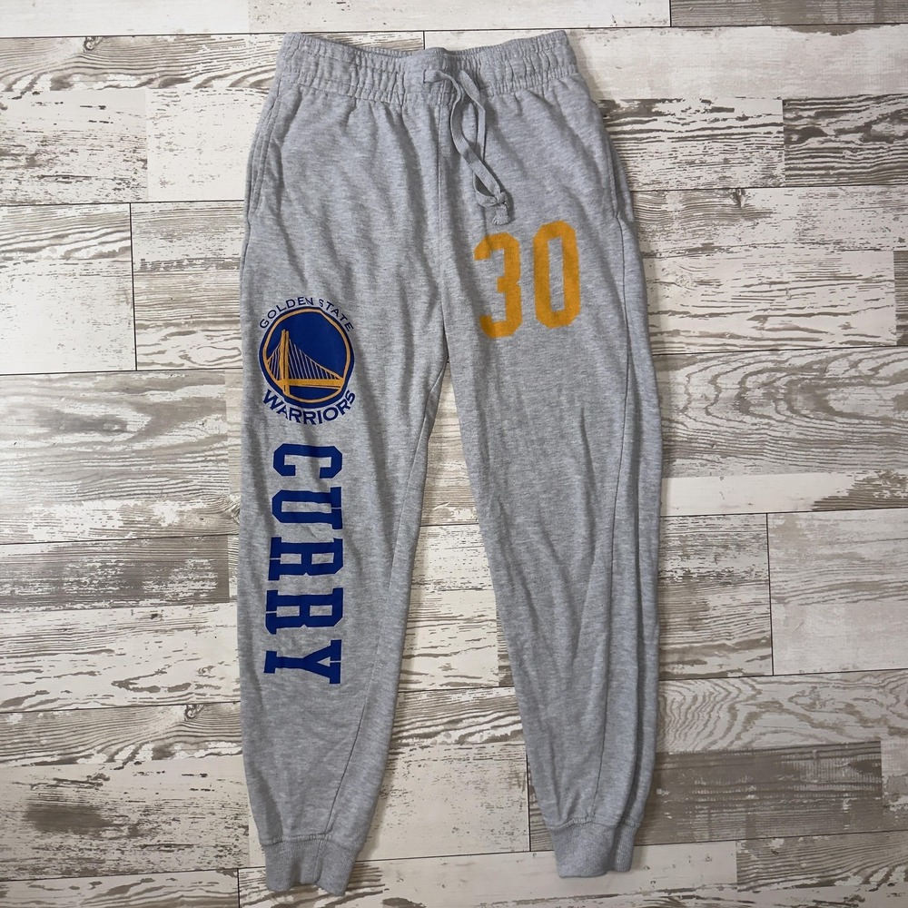 Golden State Warriors Pants Mens Large Gray NBA Basketball Curry UNK Sweatpants